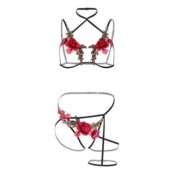 Roses Erotic 2Piece Set Daring Intimates Couples