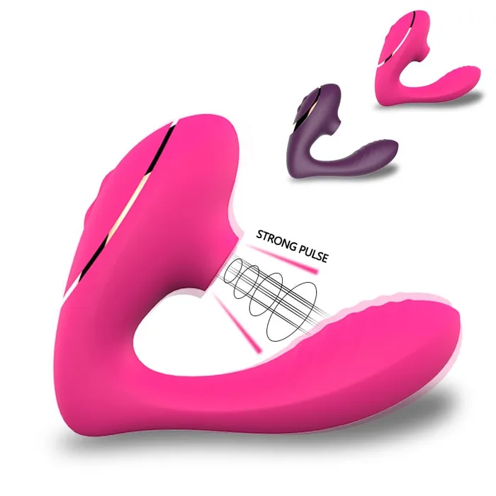 Own Pleasures Female Sex Toys Oral Nipple Clitoris Stimulator and Vaginal Vibrator