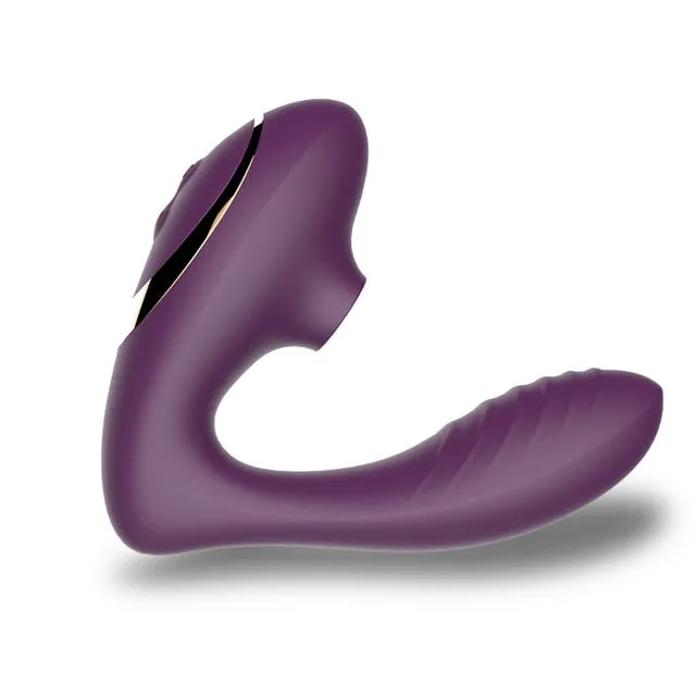 Own Pleasures Female Sex Toys Oral Nipple Clitoris Stimulator and Vaginal Vibrator