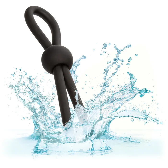 CalExotics Female Sex Toys Alpha Liquid Silicone Lasso Black