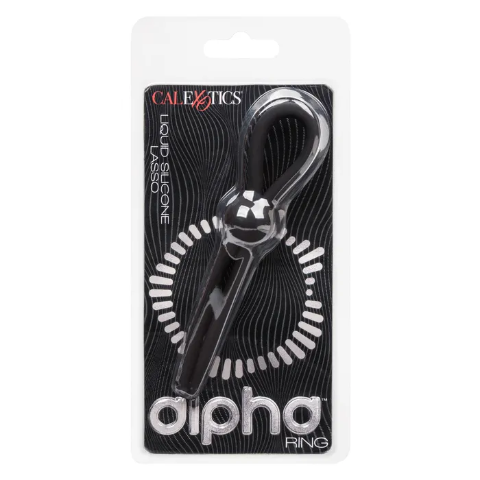 CalExotics Female Sex Toys Alpha Liquid Silicone Lasso Black