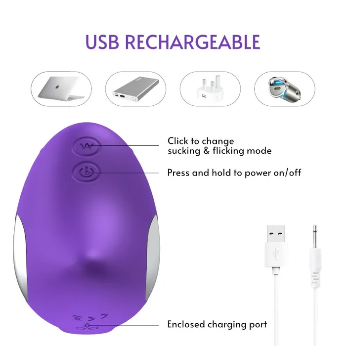 FRISKY BUSINESS SG Beaky Dual Action Stimulator Female Sex Toys