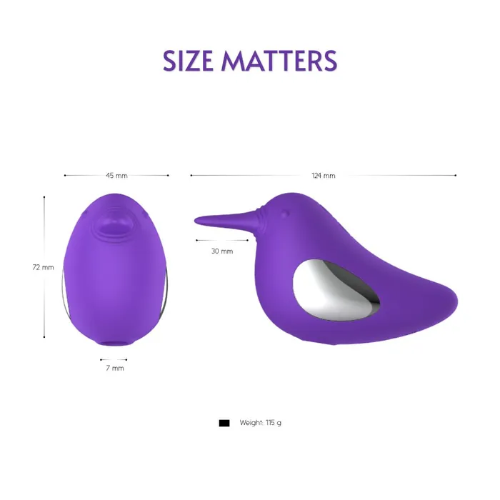 FRISKY BUSINESS SG Beaky Dual Action Stimulator Female Sex Toys
