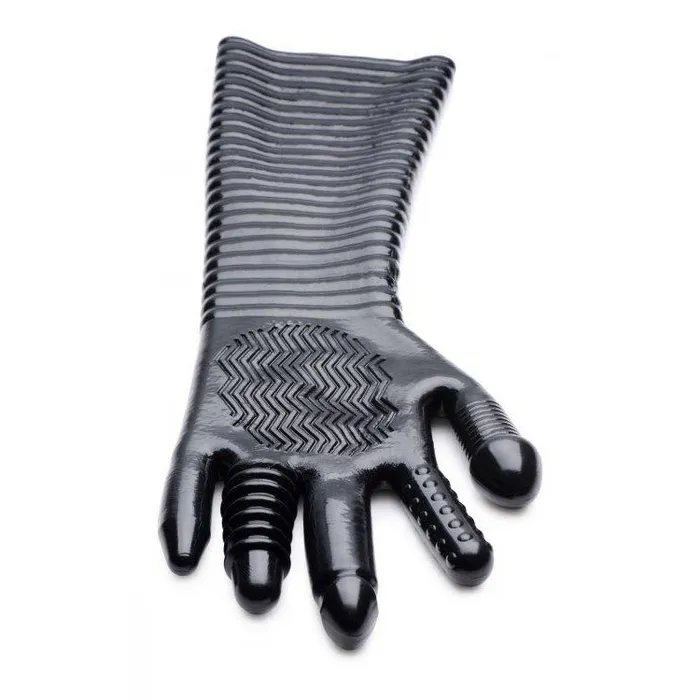 Pleasure Fister Textured Glove Arm Length Master Series Male Sex Toys