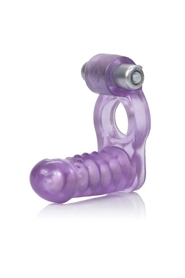 Couples Cal Exotics Cal Exotics Couples Enhancer Double Diver Cock Ring Purple