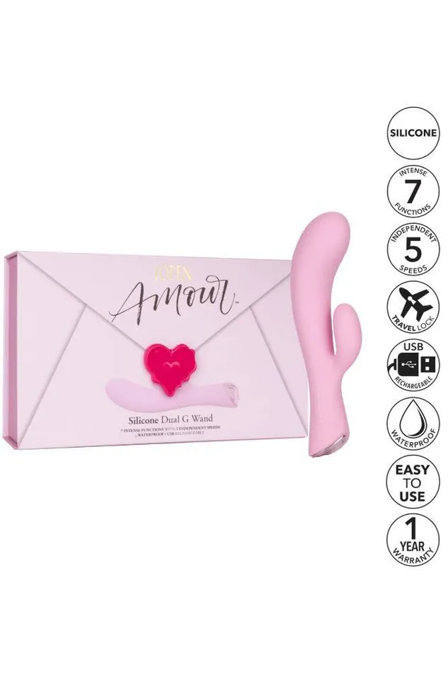 Jopen Amour Dual Wand Pink Jopen Vibrators