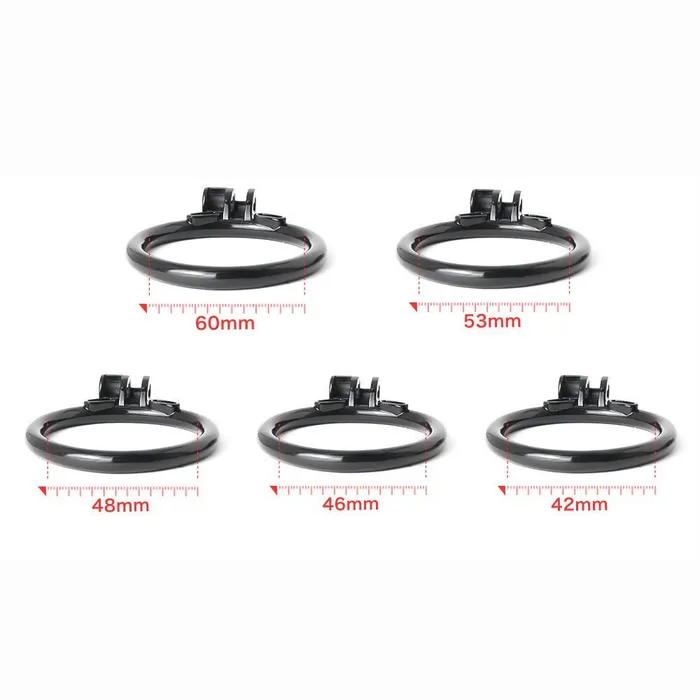 Spare Part Flat Spare Chastity ring V2 Premium paint CUSTOM SIZE Oxyshop Male Sex Toys