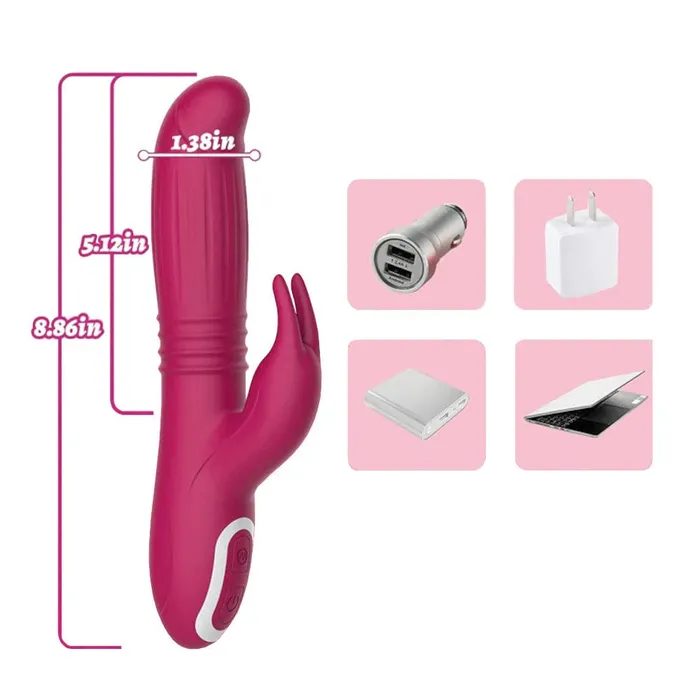 Lovegasm Female Sex Toys Monster Series Large Thrusting Vibrator Dildo Thickest Girth Vibrating