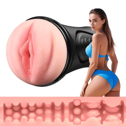 Male Sex Toys Acmejoy Pressure Palm 10 Vibrations Realistic Labia Vaginal Pressure IPX7 Waterproof Electric Masturbator Stroker Male Sex Toys Acmejoy Pressure Palm 10 Vibrations Realistic Labia Vaginal Pressure IPX7 Waterproof Electric Masturbator Stroker