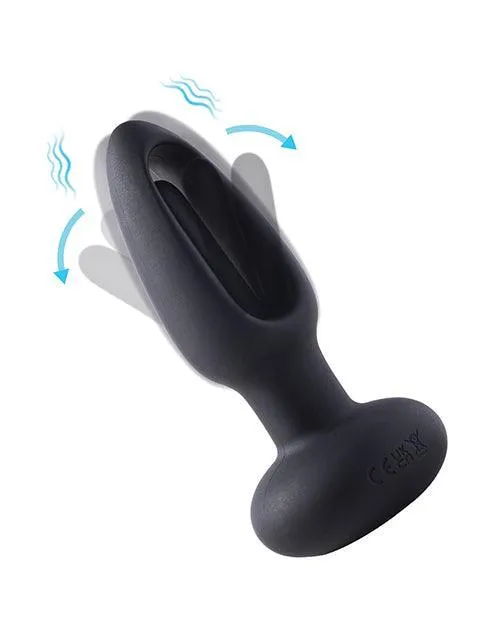 Anal Snuggy Flapping Anal Plug Vibrator Black Uc Global Trade INChoney Play B