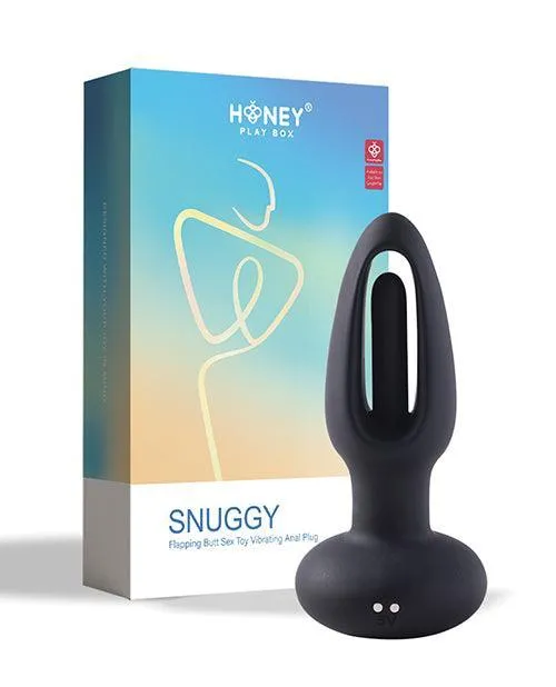 Anal Snuggy Flapping Anal Plug Vibrator Black Uc Global Trade INChoney Play B