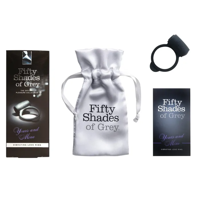 Fifty Shades of Grey Male Sex Toys Fifty Shades of Grey Yours and Mine Vibrating Cock Ring