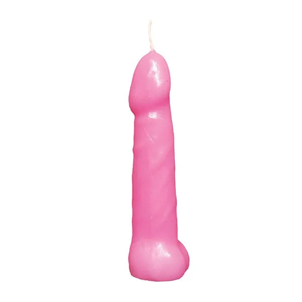 Hott Products Hott Products Bachelorette Party Pecker Party Candles Pack of 5 Pink Vibrators