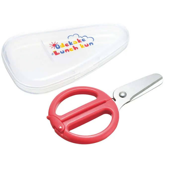 Male Sex Toys Richell Richell Odekake Lunch Kun Scissors for Baby Food with Storage Case