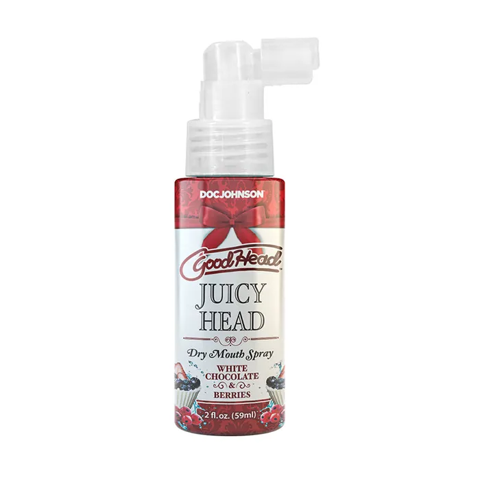 Doc Johnson GoodHead Juicy Head Dry Mouth Spray White Chocolate Berries 2 oz Male Sex Toys Doc Johnson GoodHead Juicy Head Dry Mouth Spray White Chocolate Berries 2 oz Male Sex Toys