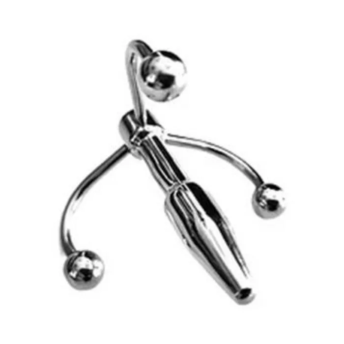 Rouge Stainless Steel Crown Penis Plug In Clamshell Rouge Group LTD Male Sex Toys Rouge Stainless Steel Crown Penis Plug In Clamshell Rouge Group LTD Male Sex Toys