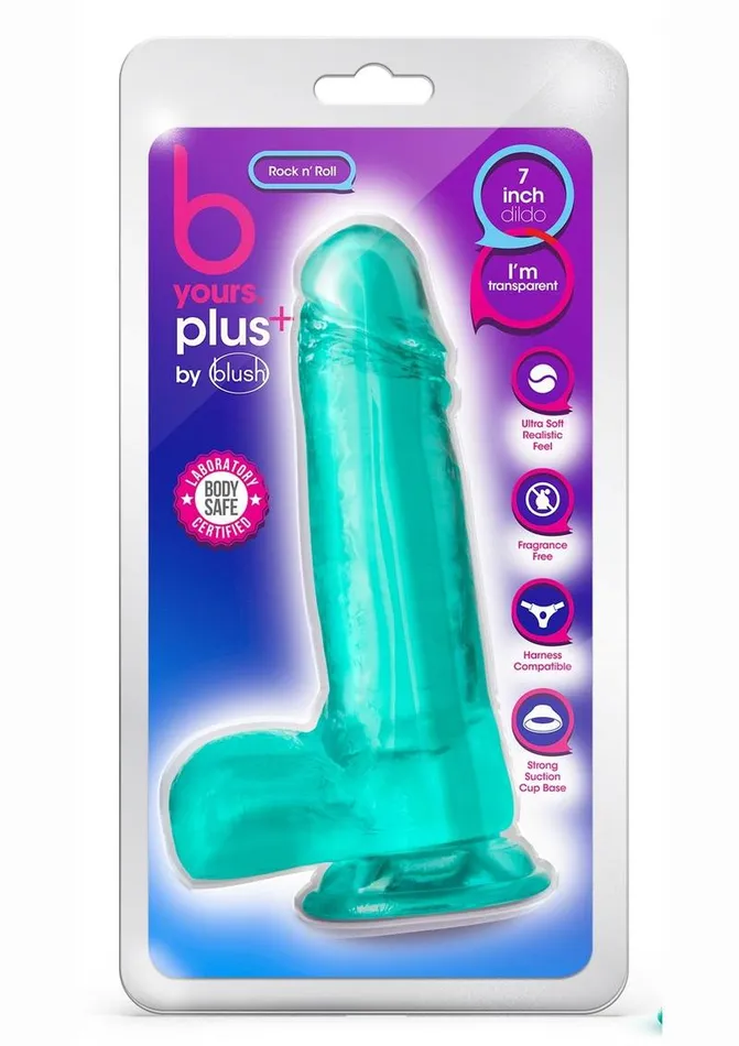 B Yours Female Sex Toys B Yours Plus Rock N Roll Realistic Dildo with Balls