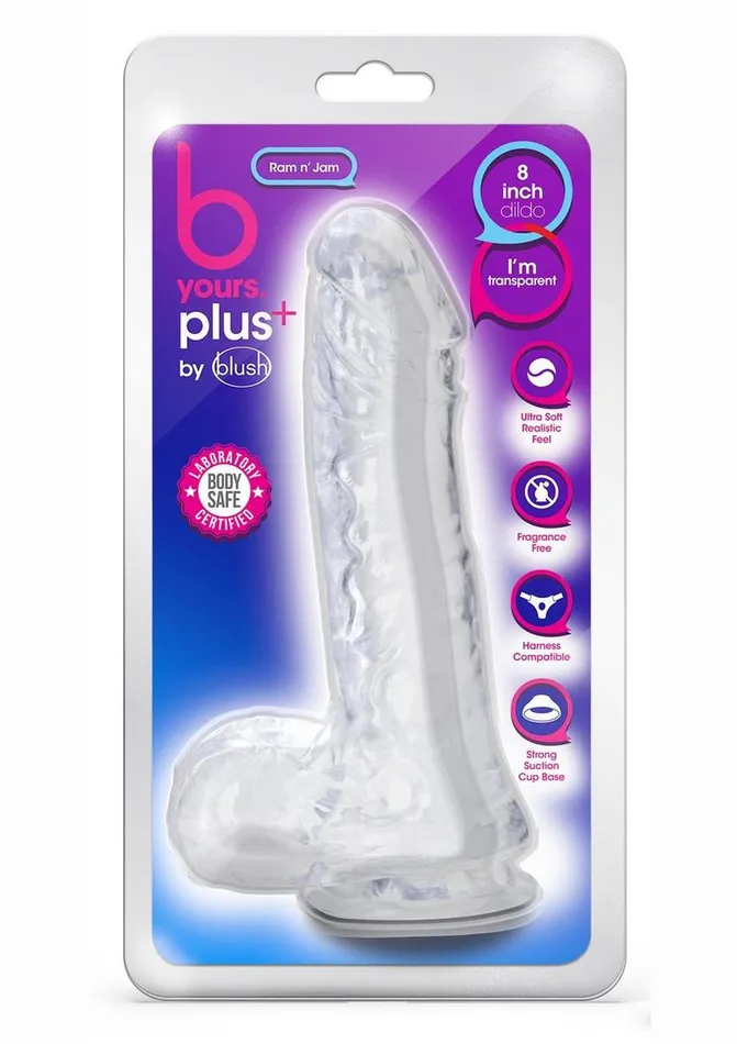 B Yours Female Sex Toys B Yours Plus Rock N Roll Realistic Dildo with Balls