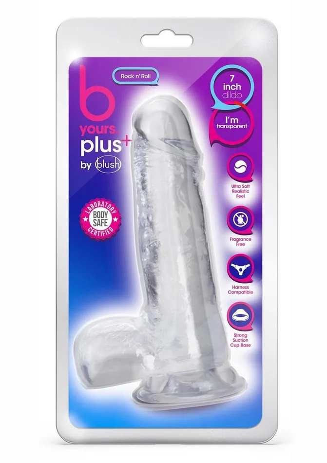 B Yours Female Sex Toys B Yours Plus Rock N Roll Realistic Dildo with Balls