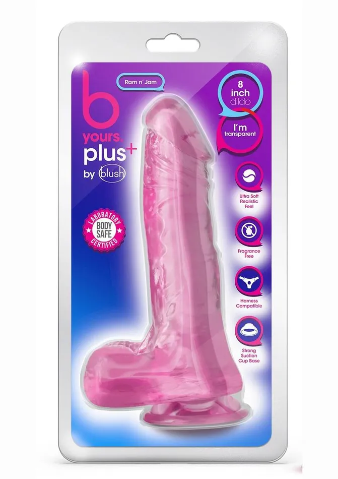 B Yours Female Sex Toys B Yours Plus Rock N Roll Realistic Dildo with Balls