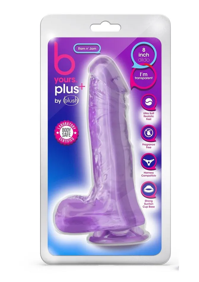 B Yours Female Sex Toys B Yours Plus Rock N Roll Realistic Dildo with Balls