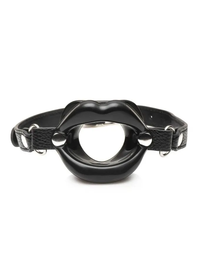 Female Sex Toys Juicy Lips Silicone Open Mouth Gag Master Series