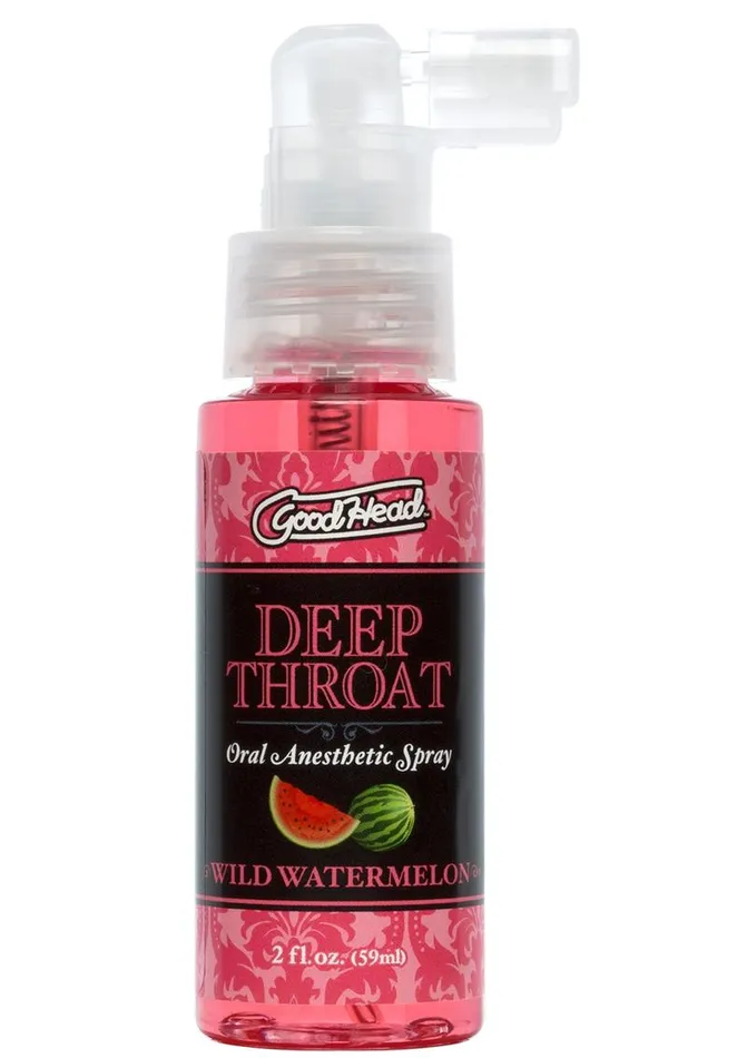 Male Sex Toys GoodHead Goodhead Deep Throat Oral Anesthetic Spray Wild Watermelon Male Sex Toys GoodHead Goodhead Deep Throat Oral Anesthetic Spray Wild Watermelon