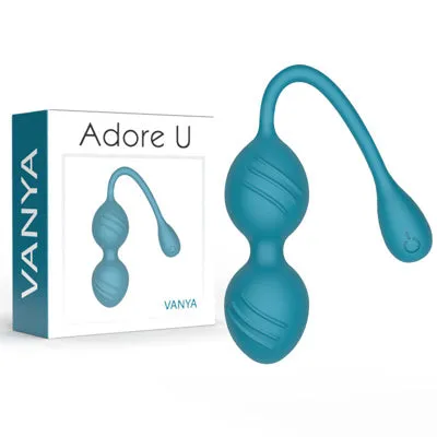 Adore U Vibrating Kegel Balls Vanya Landco Imports Female Sex Toys