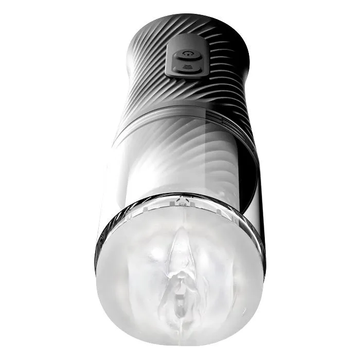 Automatic 7 Telescoping Masturbation Cup SIMU Male Sex Toys
