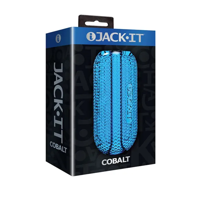 Male Sex Toys Jack It Stroker Cobalt Icon Brands